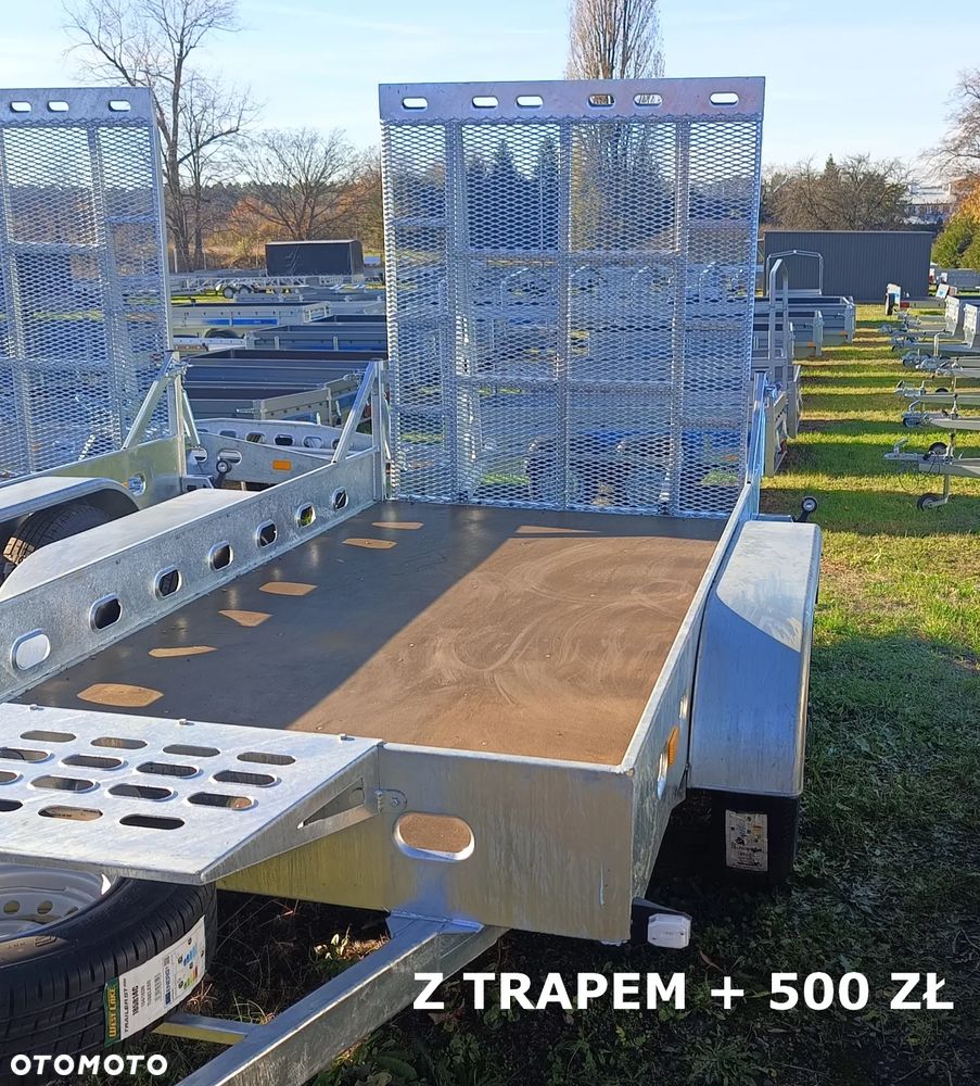 Rydwan do transportu mini koparki, - 5