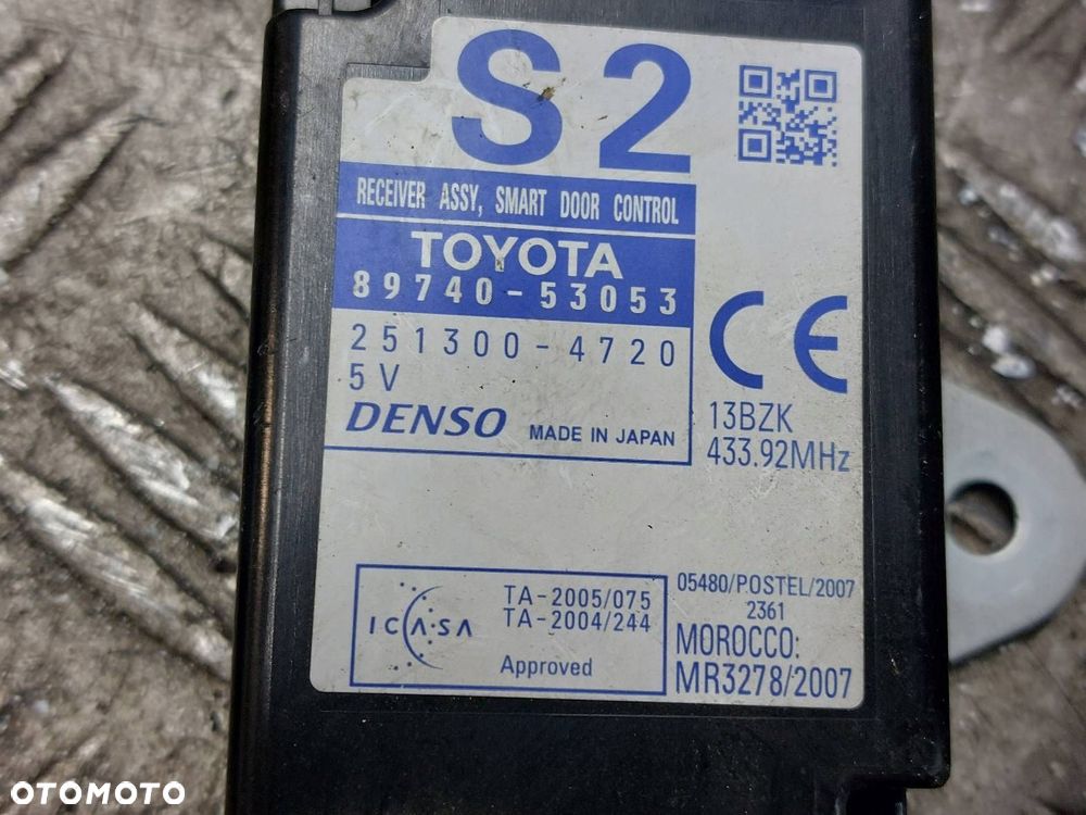 ZESTAW STARTOWY LEXUS IS II 2.2 D 89661-53702 82730-53024 82730-53050 - 12