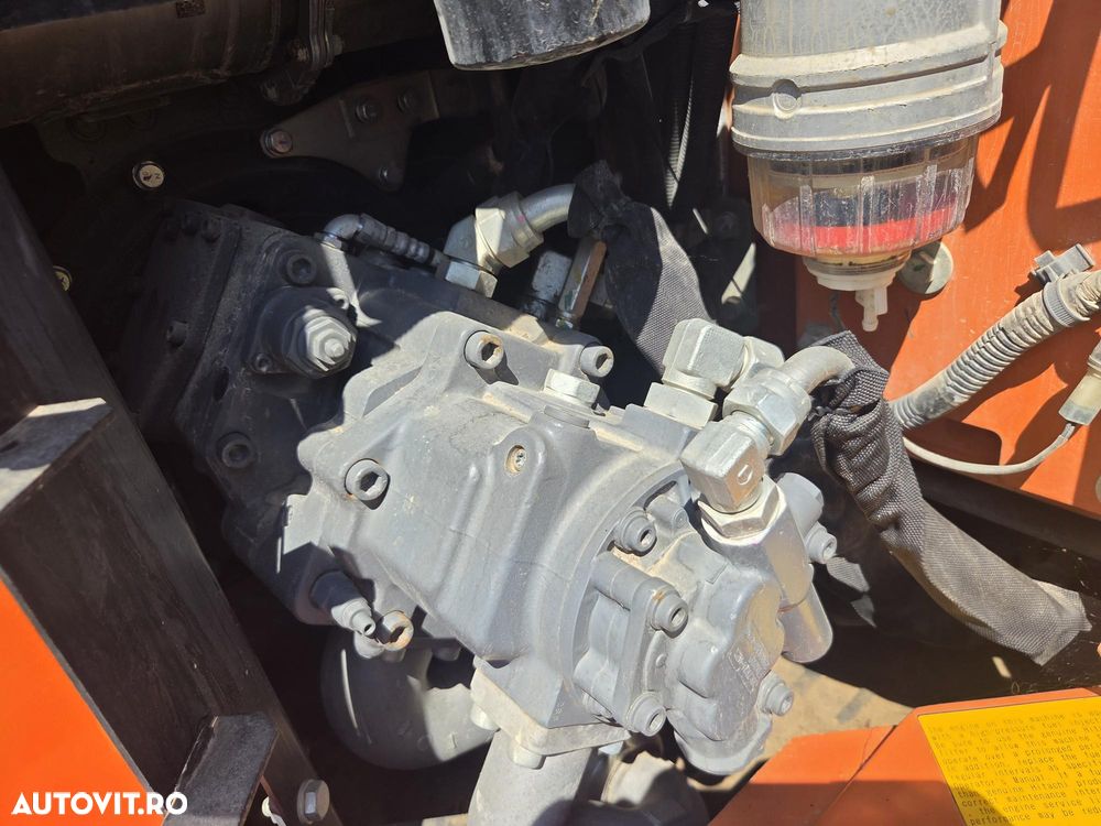 Hitachi ZX85-6, 2022, 2.787h, CUPLA RAPIDA HIDRAULICA+3 cupe NOI, adanc sapare 5m, latime 2,3m, senile cauciuc 80% ok doar 444h deplasare, inst picon pe brate, aer cond, camera spate, scaun incalzit, LAMA NIVELARE, Masa 8,5t, leasing, PROMOTIE 62.900Eur+Tva - 27