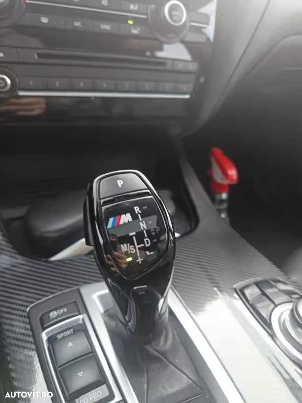 Trim Schimbator de Viteze Automat Sport, NEGRU LUCIOS BMW F30 F10 F32 F33 F34 F36 F06 F31 F11 - 3