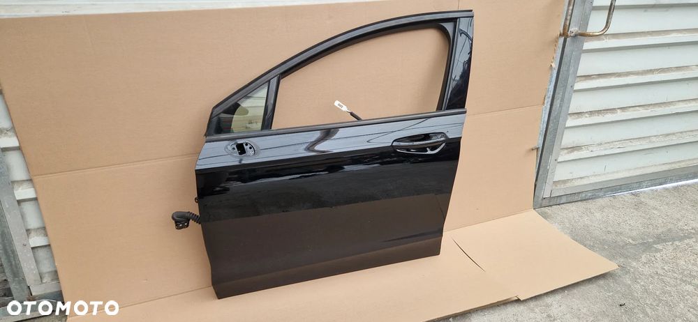 FORD MONDEO MK5 LIFT DRZWI LEWE PRZÓD DEMONTAŻ CZARNE - 2