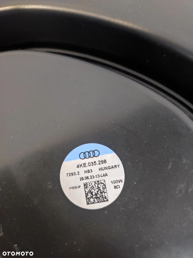Głośnik nagłośnienie drzwi prawy przód bang olugsen #1 Audi Q8 etron e-tron - 7