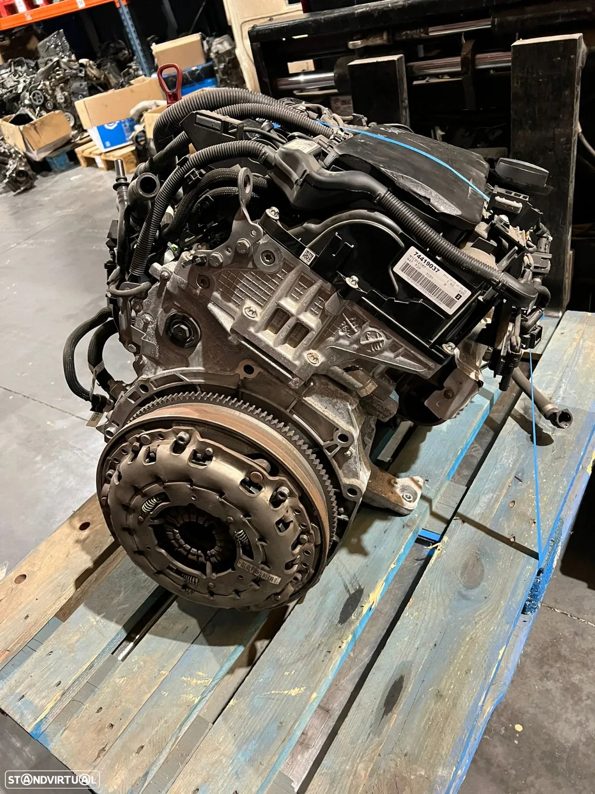 Motor BMW F20 116 Ref: n47d16a - 4
