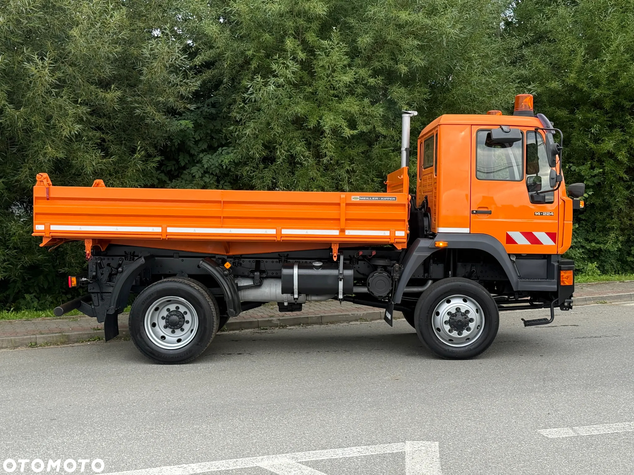 MAN * MAN 14-220 * Kiper Wywrotka Meiller * 4x4 * Zimowe Utrzymanie * Unimog * - 10