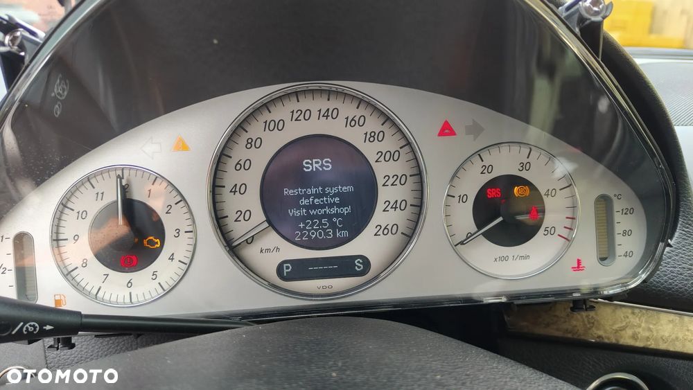 MERCEDES W211 DIESEL LICZNIK ZEGARY EU AVANTGARDE A2115403611 - 2