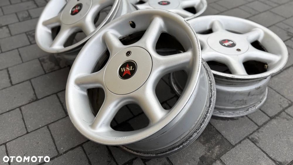 Alufelgi r15 4x100 4x108 ET28 7J WSL Koła Audi Seat Skoda VW BMW KBA 44056 - 6