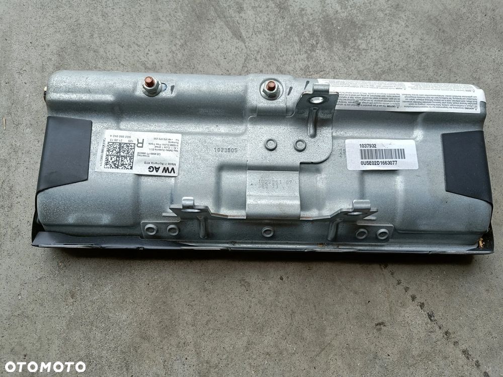 Poduszka kolanowa Skoda Octavia 3 Seat Leon Audi A3 VW Golf 7 airbag 5G2880842A - 5