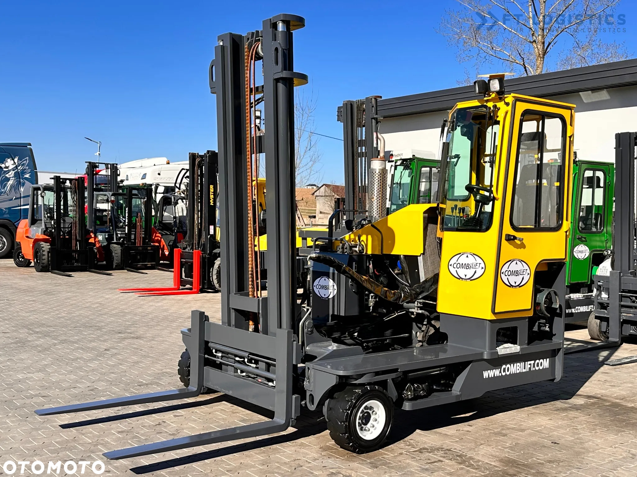 Combilift C4000 / LPG / DUPLEX / 4100MM / WAGA / PRZESÓW WIDEŁ / JAK NOWY - 19