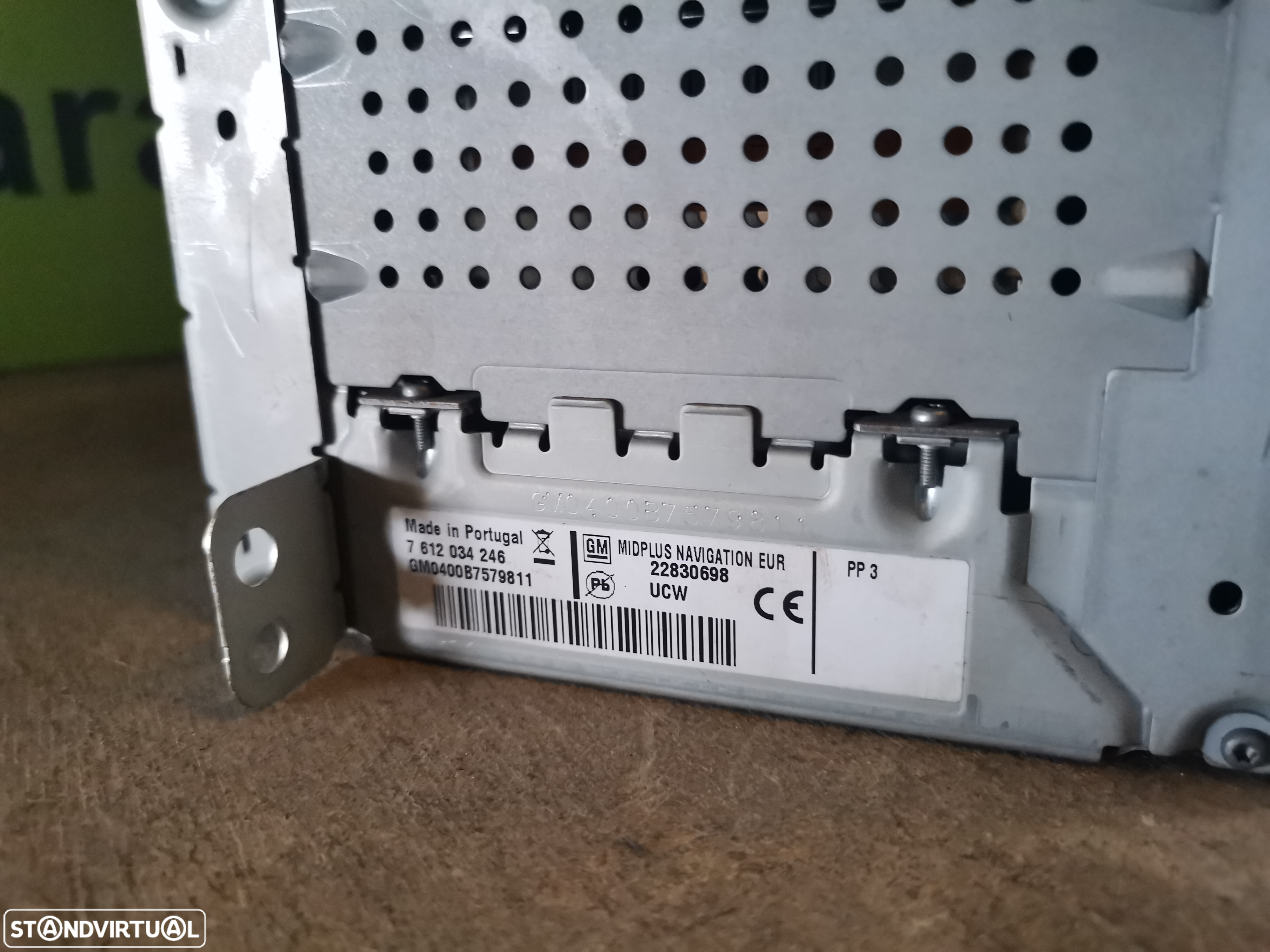 OPEL ASTRA J RÁDIO DISPLAY ECRÃ - D020 R126 - 7