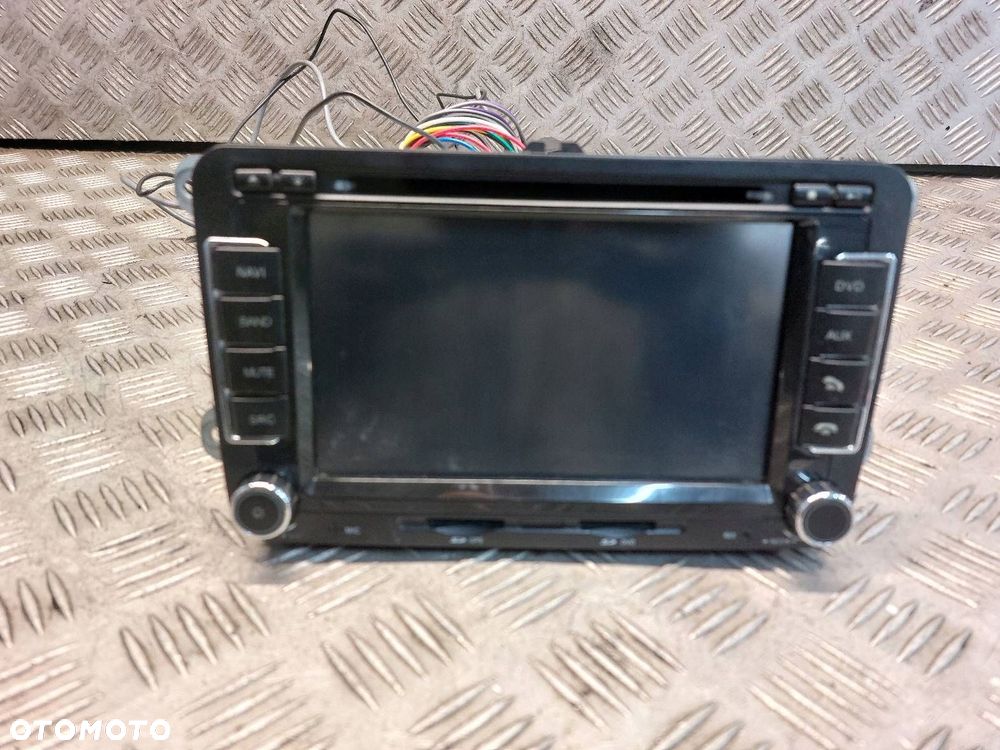 RADIO ODTWARZACZ + RAMKA VOLKSWAGEN PASSAT B6 - 4