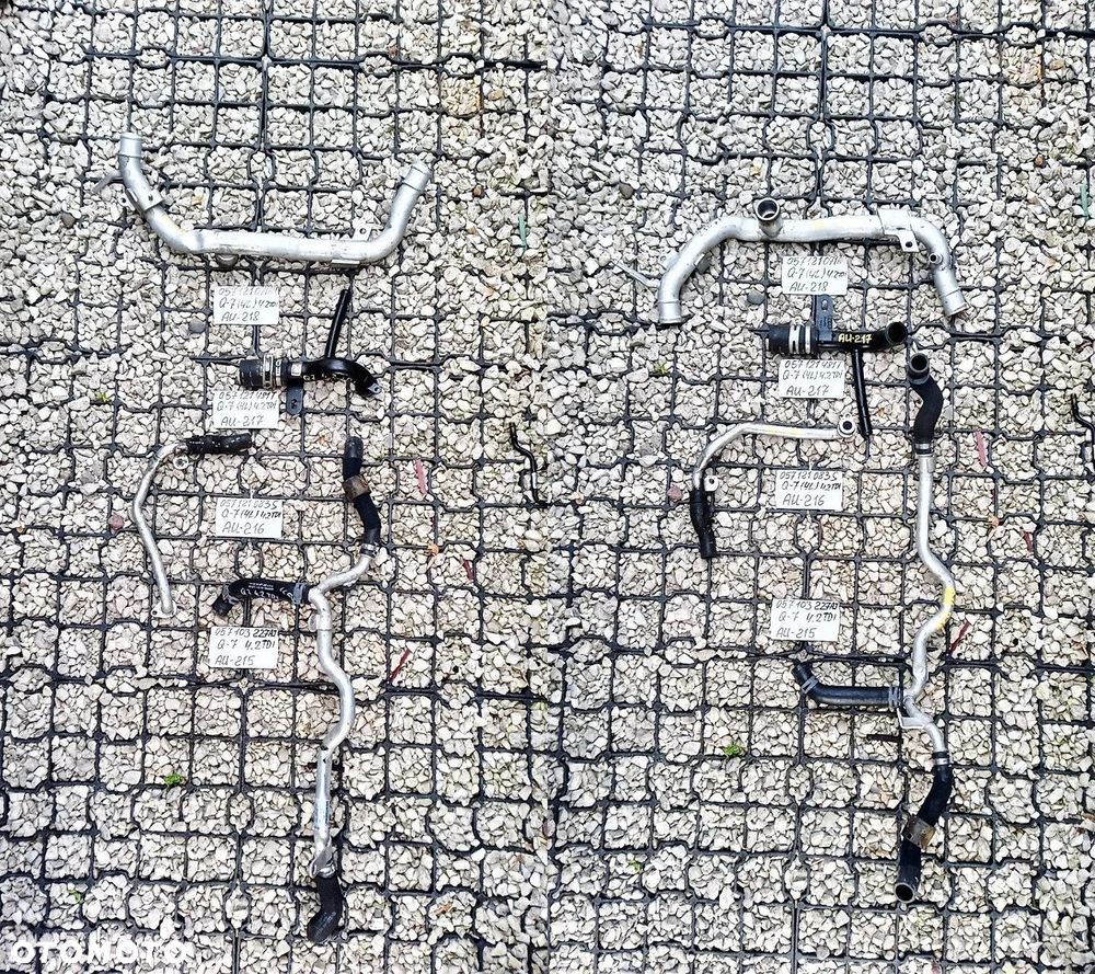 NR2 VW AUDI SEAT SKODA MAGISTRALA RURKA WODNA RURKA WODY RURA WODY - 5