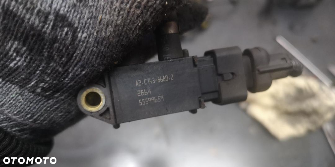 Czujnik cisnienia dpf opel astra j 1.6 cdti 55598157 - 2