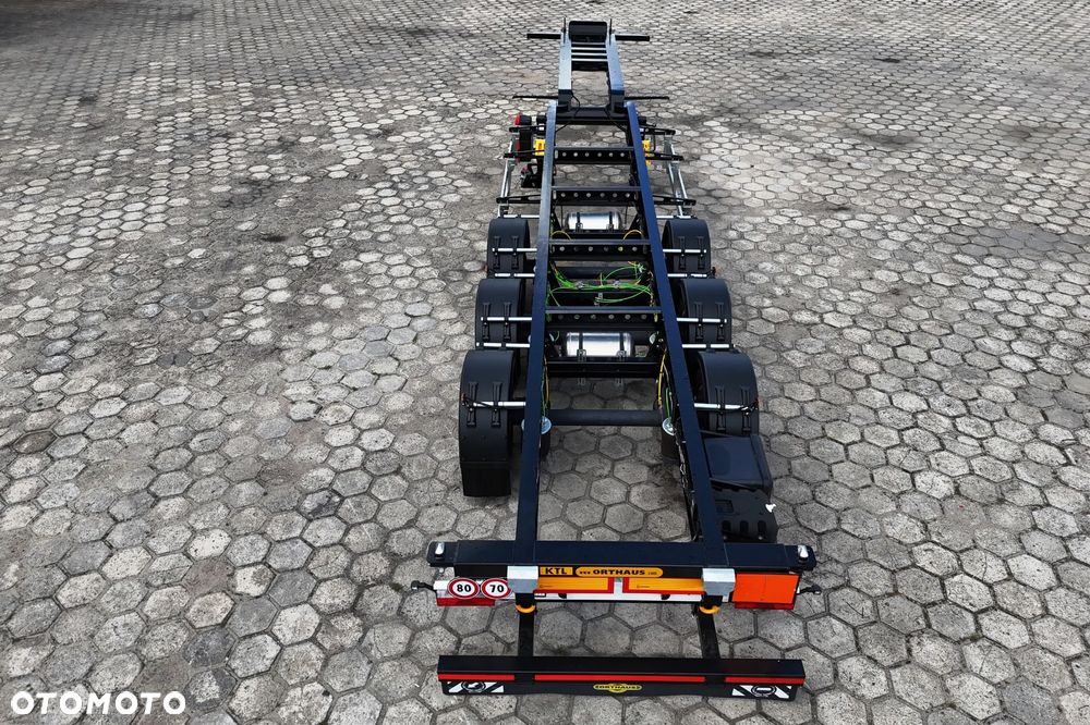 Inny super lekka i wytrzymała naczepa do przewozu kontenerów, kontenerowa, 40-45FT - SAF HOLLAND - ALUFELGI - 4