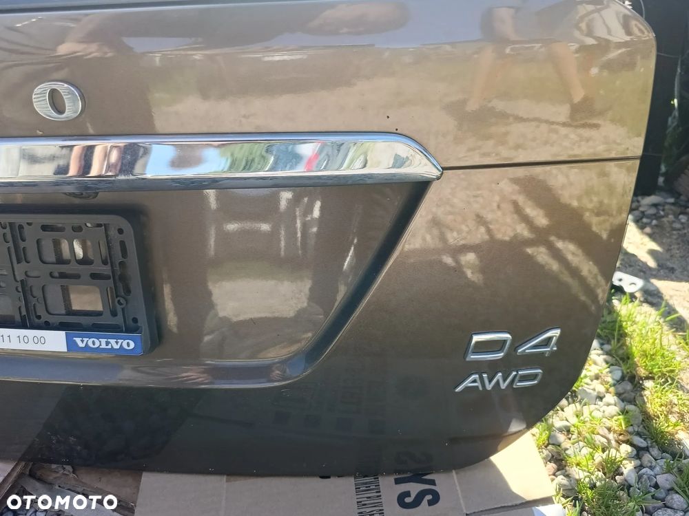 VOLVO XC 60 AWD 2017 R KOMPLETNA KLAPA BAGAŻNIKA BRĄZOWA 700-16 - 4