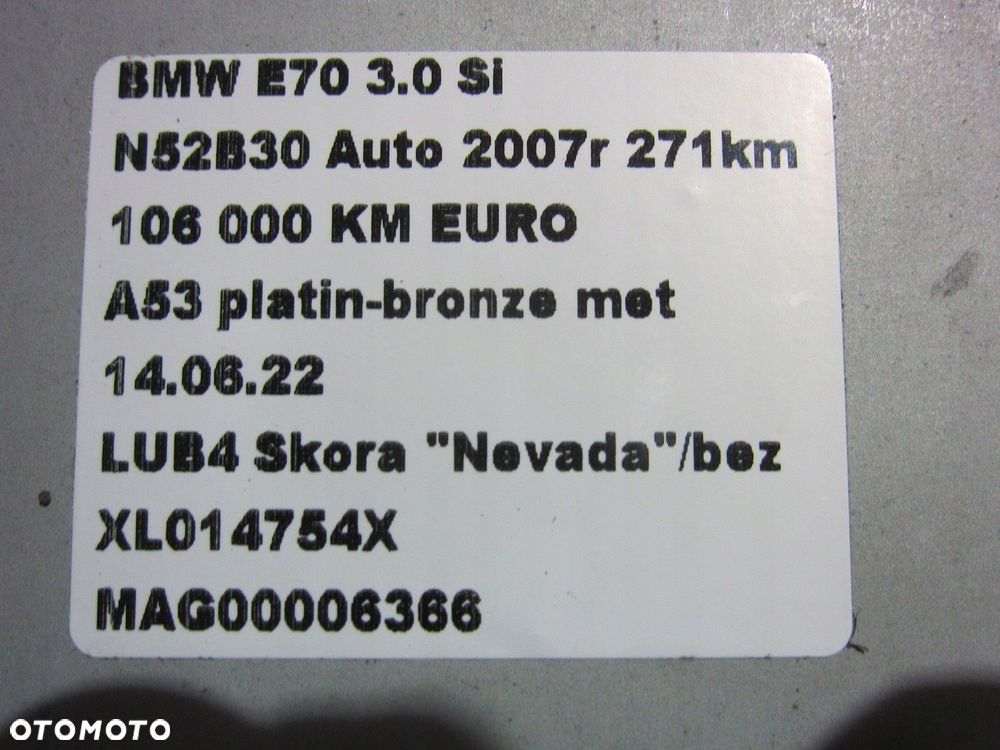 BMW X5 E70 3.0 CZYTNIK CD RADIO NAWIGACJA 9149241 - 12