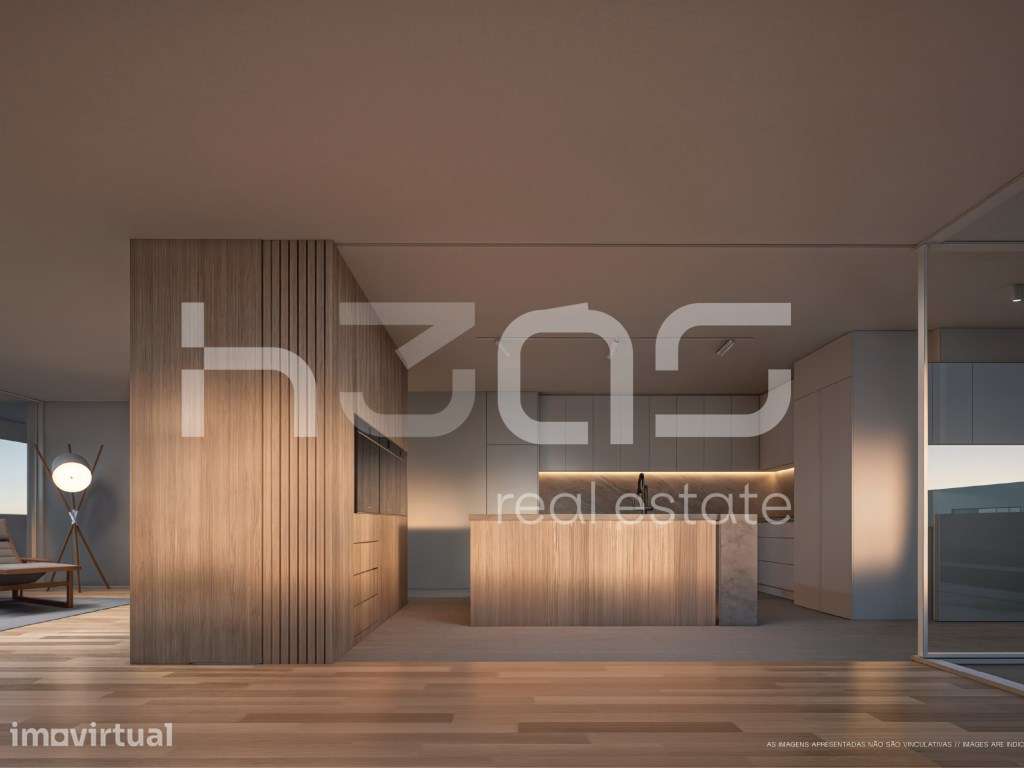 Apartamento T2 com Piscina, Ginásio e Jardim | Requesende, Porto - Grande imagem: 4/7