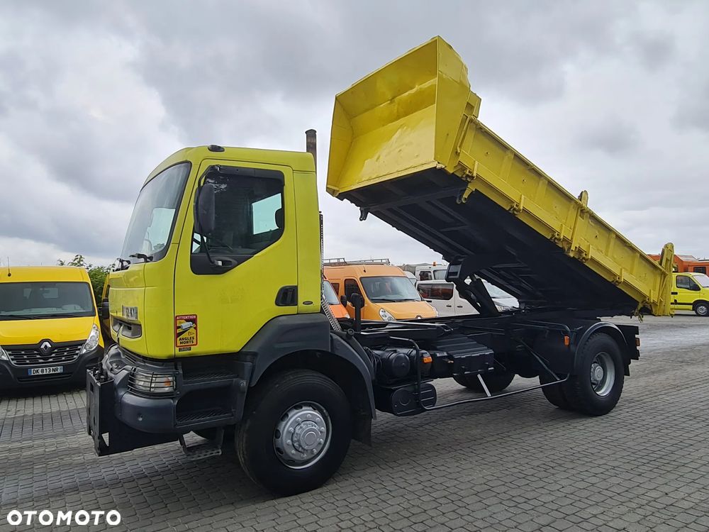 Renault Kerax 4x4 340 DCi Wywrotka 3 str Specjalny Super Stan Snorkel Czolownica Solarka Piaskarka I wł. Długi Kiper - 2
