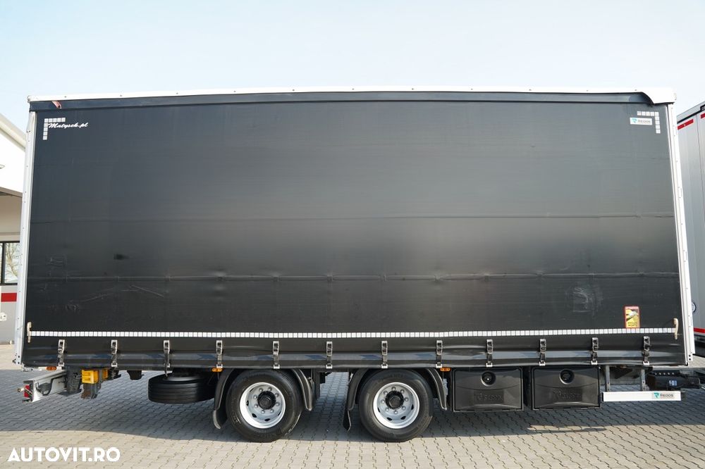 DAF DAF XF 530 / ZESTAW TANDEM / 120 M3 / PRZEJAZDOWY / 6x2 / FIRANKA / 7,75 M + 7,7 M / OŚ PODNOSZONA / DACH PODNOSZONY / -  ROK PRODUKCJI: 2021 DATA I REJESTRACJI: 31.03.2021 PRZEBIEG: 615 000 KM -  EURO 6 AUTOMATYCZNA SKRZYNIA BIEGÓW KLIMATYZACJA TEMP - 18