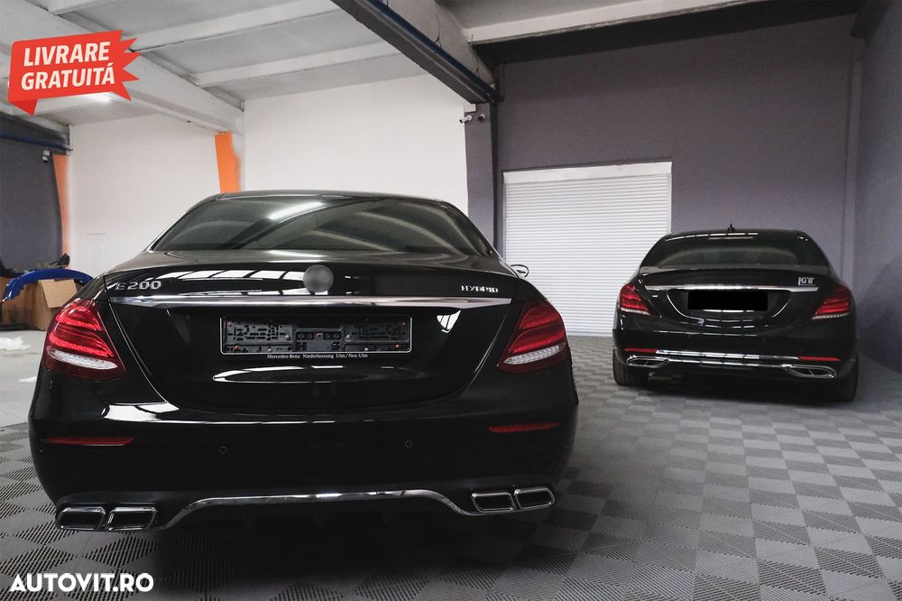 Ornamente tobe sistemul de evacuare Mercedes C-Class W205 S205 C205 A205 E-Class W- livrare gratuita - 8