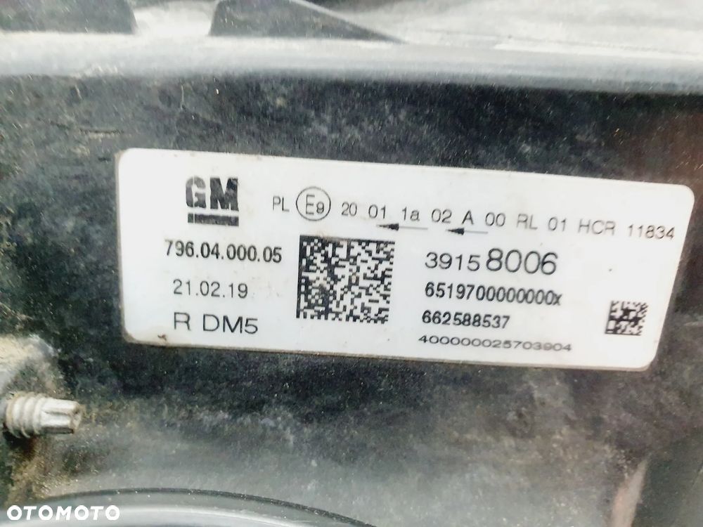 OPEL ASTRA K V LAMPA LED SOCZEWKA PRAWA - 7
