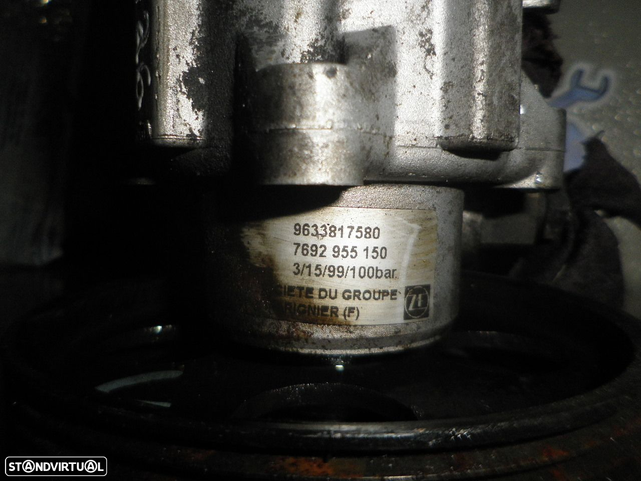 Bomba Direção 7692955150 9633817580 PEUGEOT 406 1999 2.0HDI 110CV 5P CINZA - 3