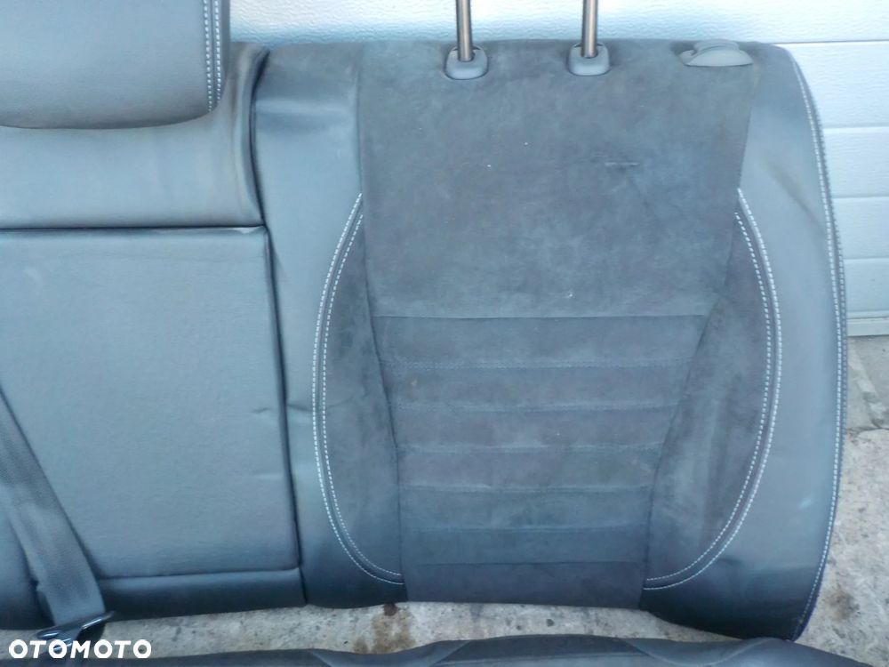 RENAULT LAGUNA III HB  FOTELE KANAPA SKÓRA ALCANTARA BOCZKI - 17