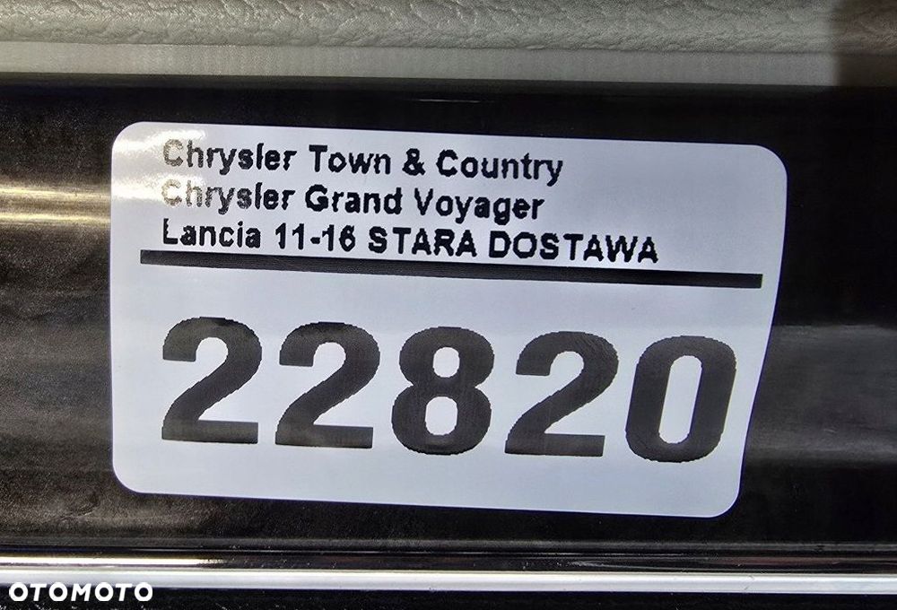 tapicerka boczek roleta drzwi tył prawy lancia voyager town country 12r - 7