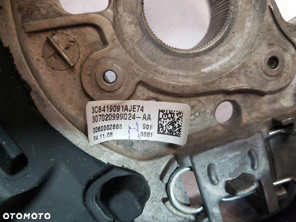 VW PASSAT B7 10-14r PASSAT CC GOLF VI KIEROWNICA SKÓRZANA 3C8419091AJ - 9