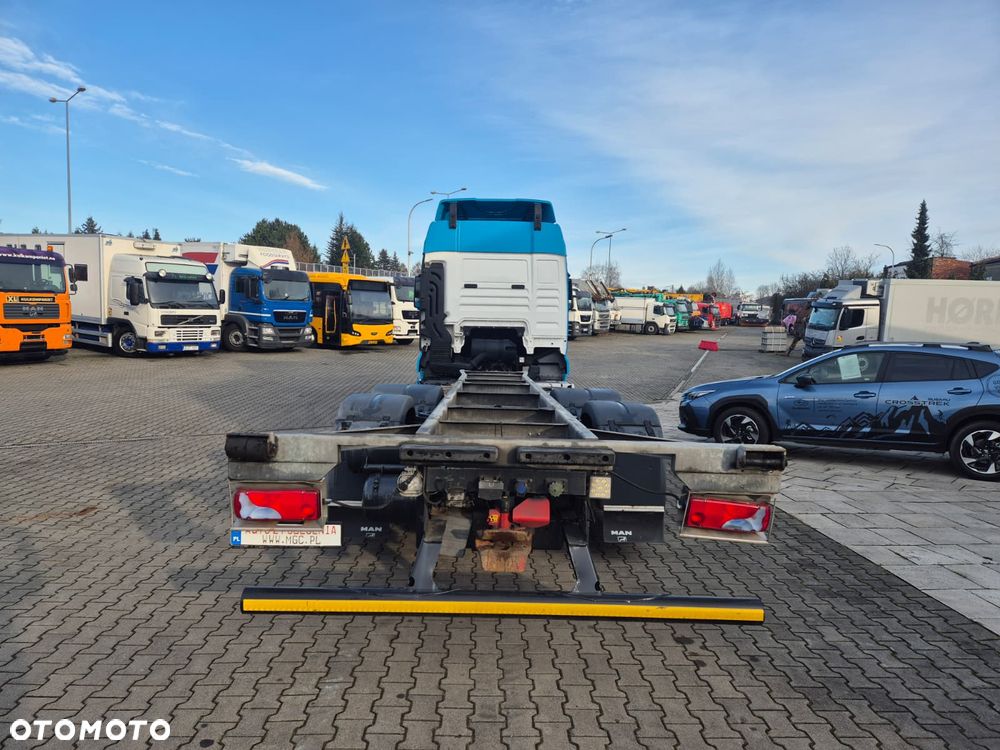 MAN TGX 26.500 / 6X2 / SERWIS na 496TKM /Stan IDEAŁ/E6/ BDF RAMA /6X2/ 3 OŚ SKRĘTNA + PODNOSZONA /SYPIALKA - 11