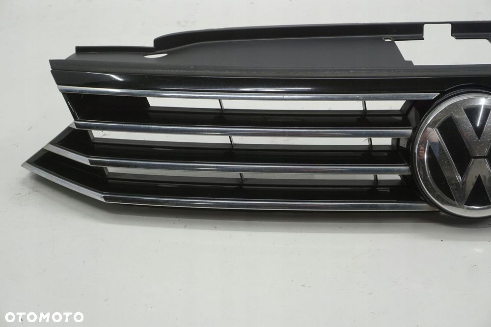 VW PASSAT B8 GRILL ATRAPA CHŁODNICY EMBLEMAT POD RADAR 3G0853653 3G0853601A - 2
