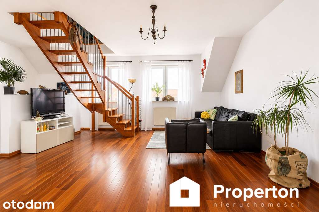 Dwupoziomowe mieszkanie 95,22 m² | Lipińska