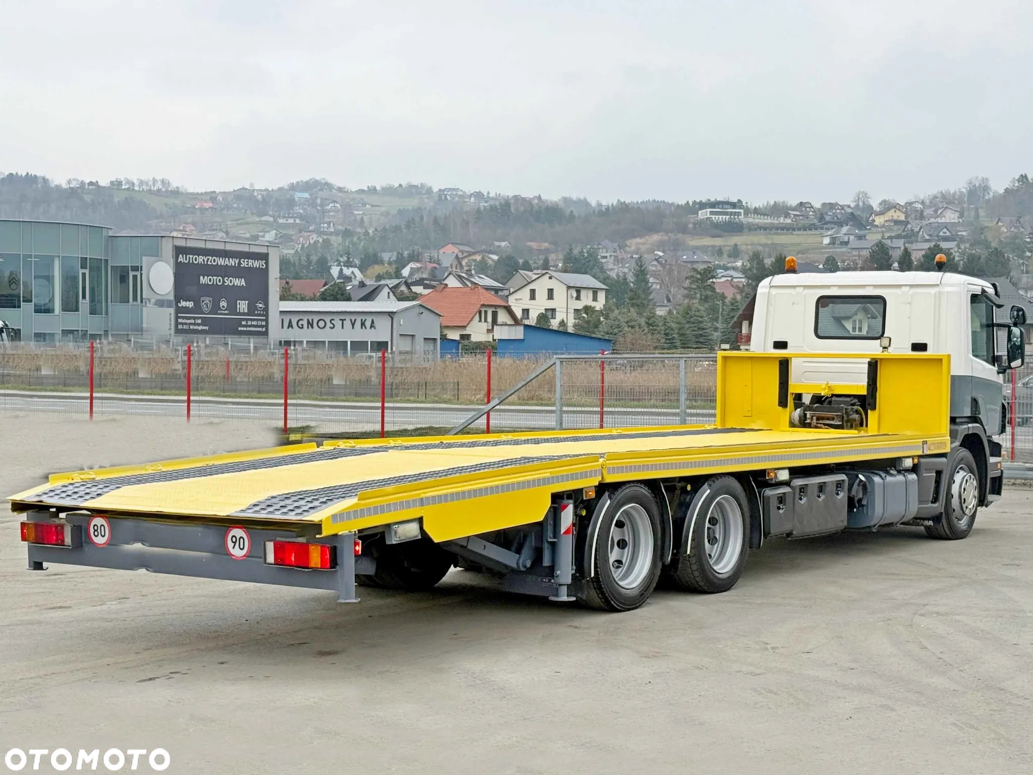 Scania P 270 * LAWETA 9,15 m * STAN BDB - 6