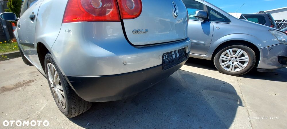 Volkswagen Golf V Hb Zderzak Tył Tylny LA7W Srebrny - 3
