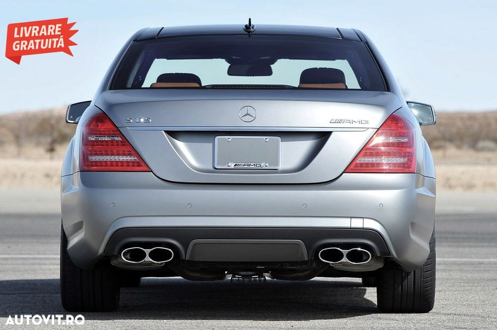 Tobe Ornamente sistemul de evacuare Mercedes S-class W221 (2005-2013) S65 S63 Desi- livrare gratuita - 9