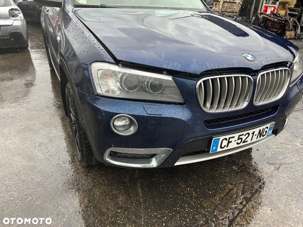 Bmw x3 F25 przód kompletny maska zderzak błotniki lampy xenon europa pas przedni chłodnice 3.0 D A76/5 - 1