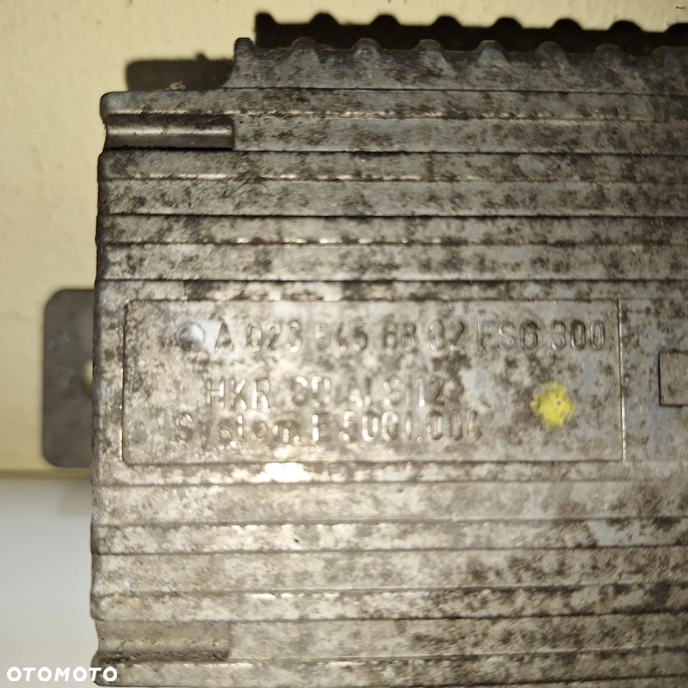STEROWNIK WENTYLATOROW MERCEDES A KLASA W168 A0235456832 - 4