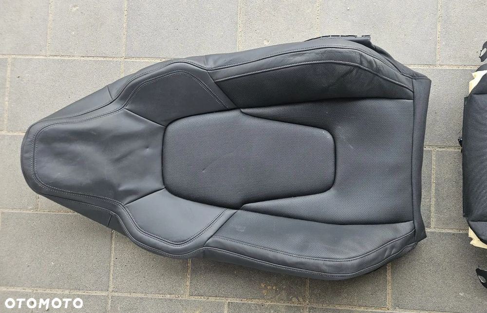 Skórzane pokrowce poszycie foteli przednich Porsche 992 992881406BC 992881405BC 992881805D 992881806D - 6