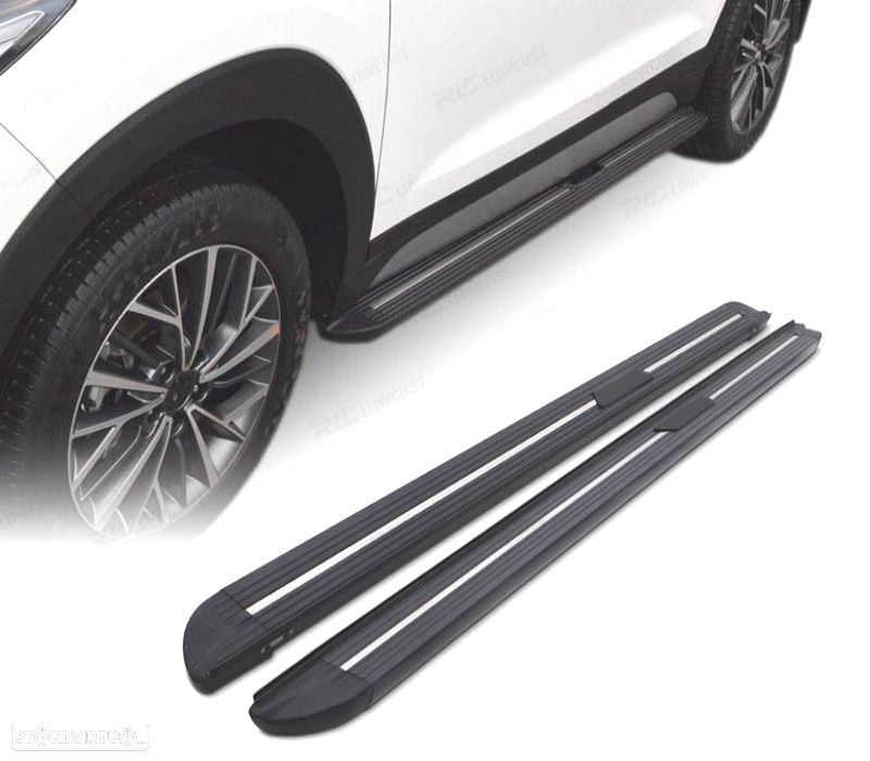 ESTRIBOS PRETOS HYUNDAI TUCSON 15-20 - 1