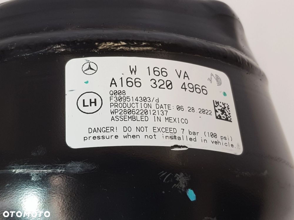 NOWY ORYGINALNY Amortyzator Lewy Przód Mercedes w166 ML A1663233100 - 6