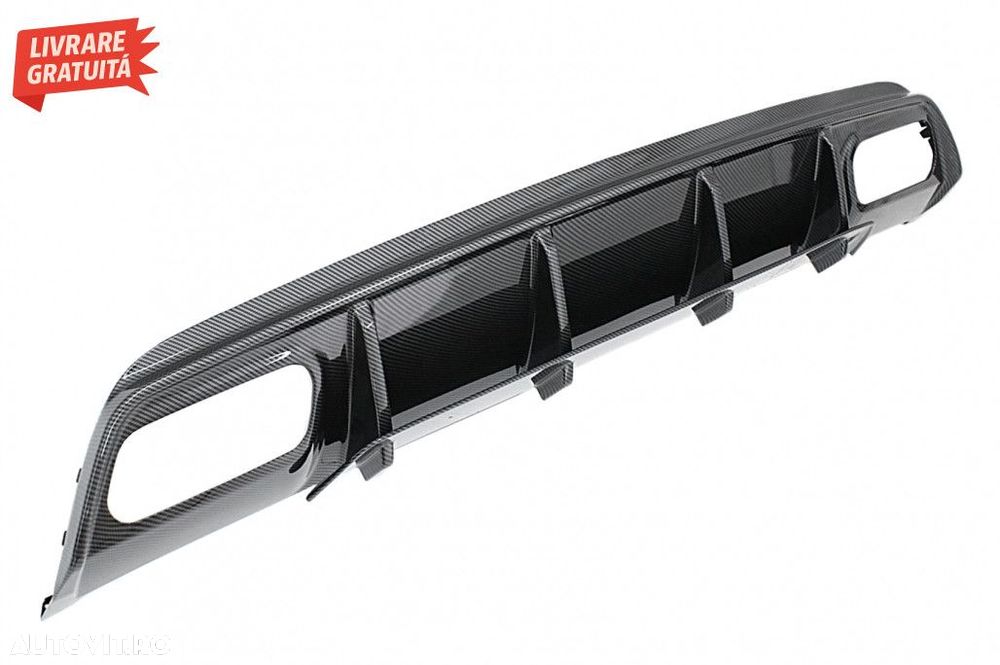 Difuzor Bara Spate cu Ornamente Evacuare Mercedes A-Class W176 (2013-2 - 5