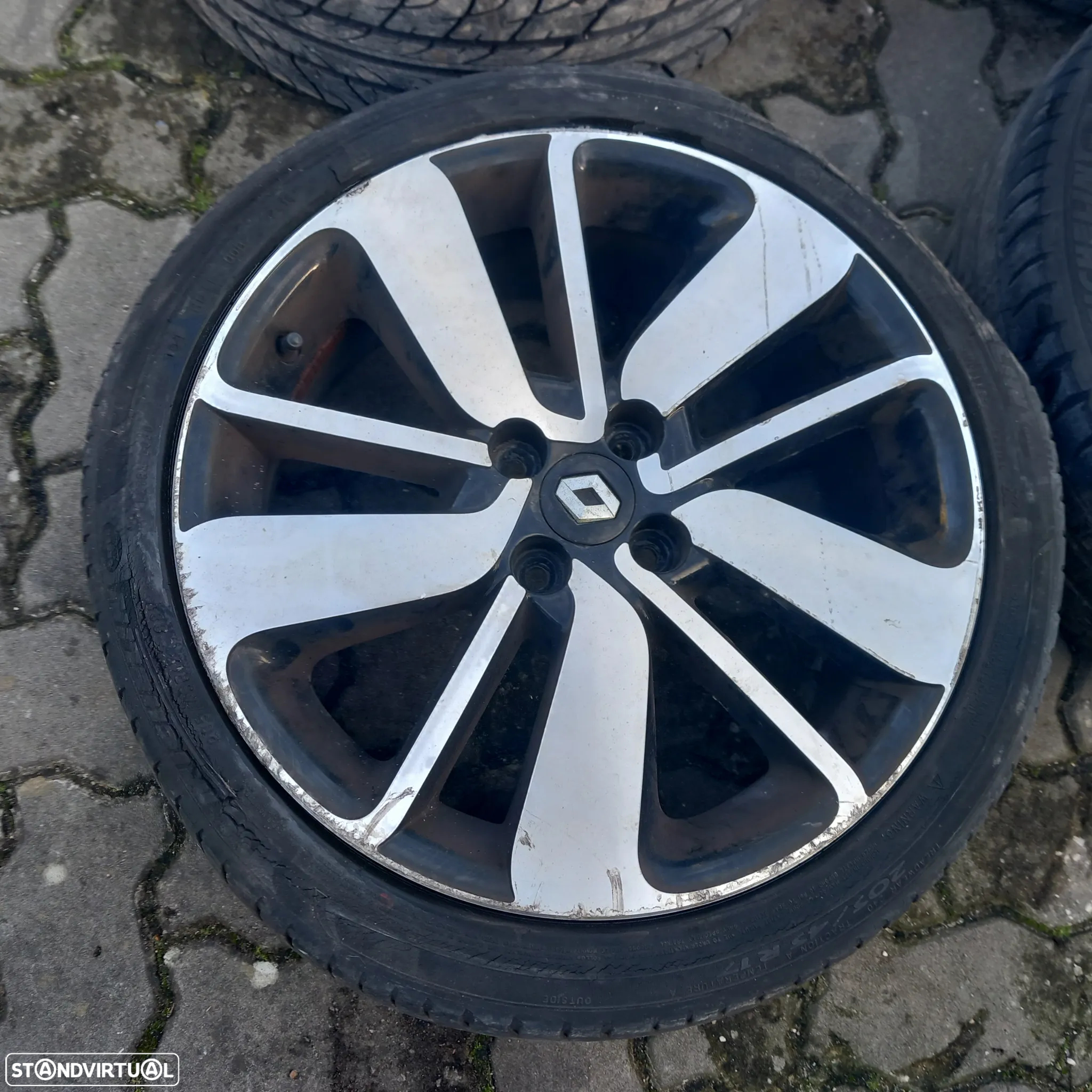 Jantes 17 renault clio 4 com pneus 205 45 r17 - 3