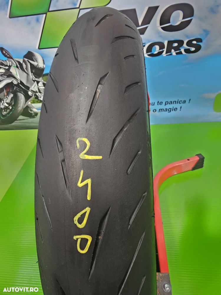 120 70 17 Anvelopa Moto Bridgestone S22 Cauciuc Fata C2400 - 3