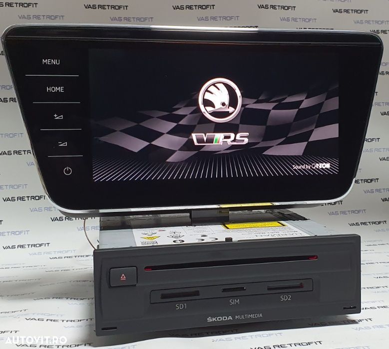 Navigatie SKODA Superb COLUMBUS MIB 2.5 Display 9 Skoda SUPERB 3 - 1