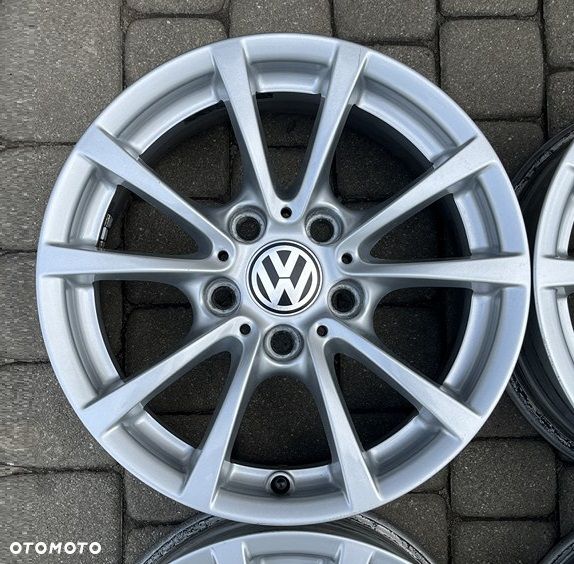 ALUFELGI 16 FELGI ALUMINIOWE ALUSY VW T5 LIFT T6 CARAVELLE DOKA MULTIVAN TRANSPORTER AMAROK 5x120 ET31 7Jx16H2 R16 - 4