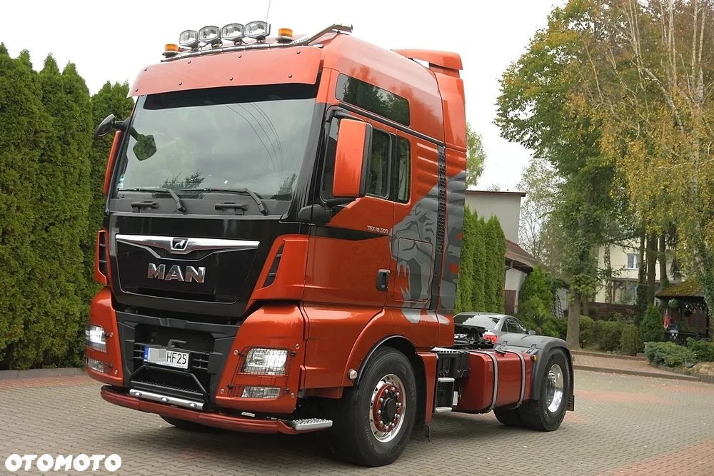 MAN TGX 18.500 4X4 HYDRO-DRIVE/XENON/KLIMA POSTOJOWA/Fotele Grzane/Duże Zbiorniki/Lakier Metalik/Resor 3-Piórowy/Unikat/Jedyny Taki/Salon Polska/Po Kontrakcie Serwisowym/Bezwypadkowy - 4