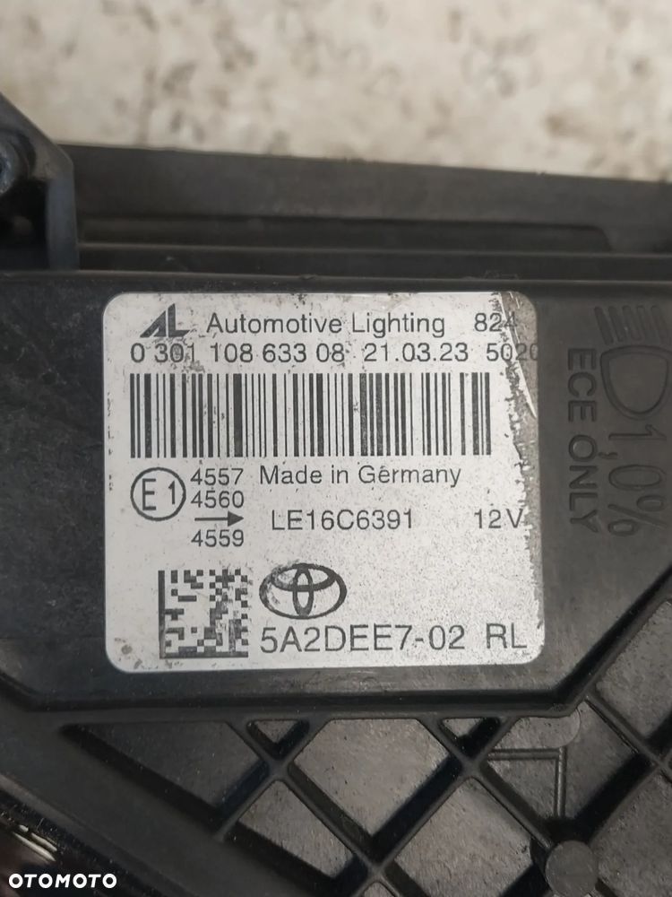 TOYOTA SUPRA MK5 REFLEKTOR LAMPA PRZÓD PRZEDNIA LEWA FULL LED Z DOŚWIETLENIEM ORYGINAŁ - 10