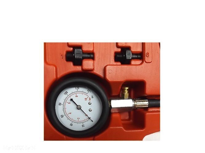 Manometr Tester Miernik Ciśnienia Olej Wąż 1.2m 140 PSI 10 Bar LT-C16 MAGMA - 5
