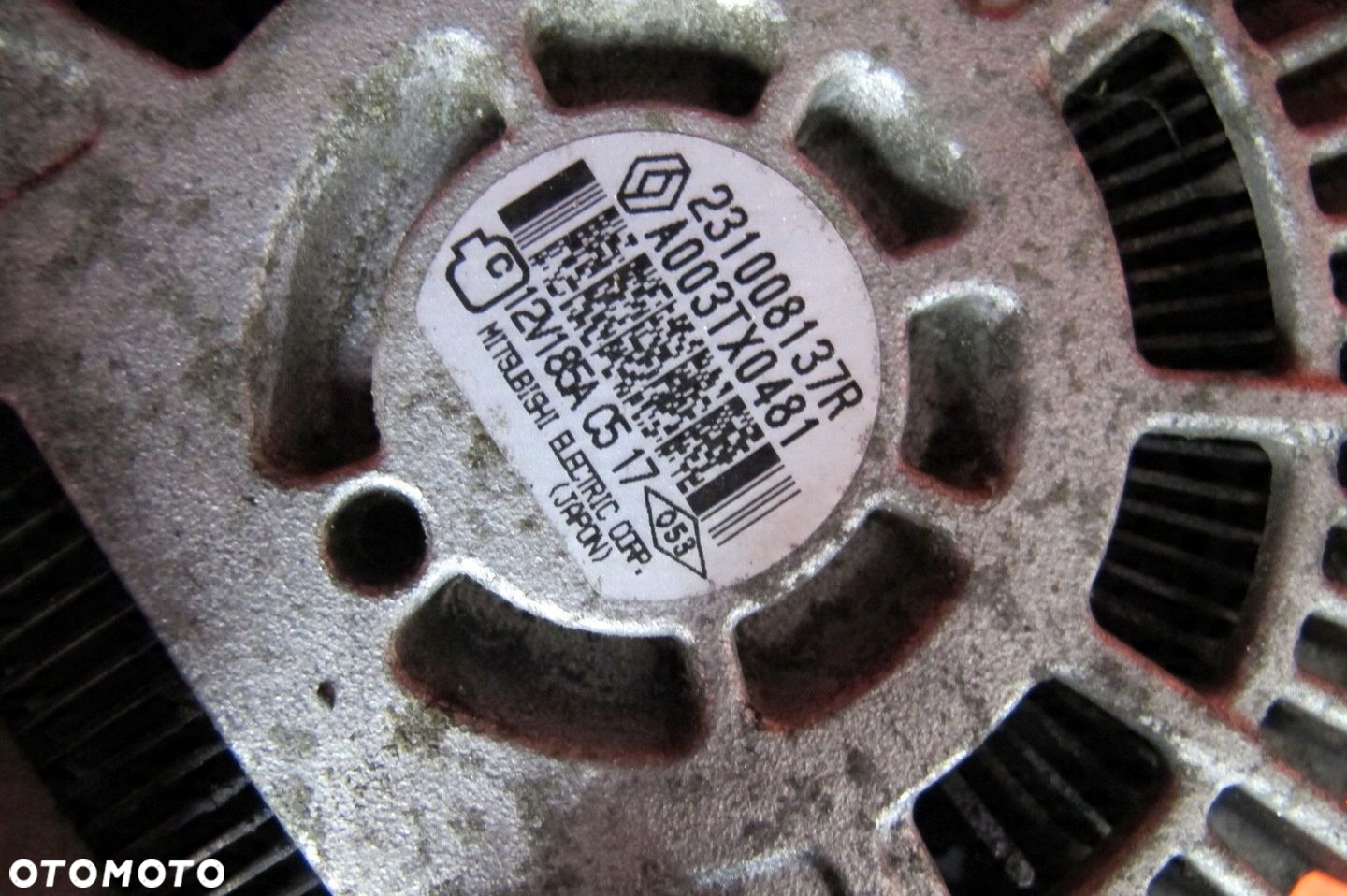 MOVANO B 2 II MASTER 3 III NV400 2.3 DCI M9T702 ALTERNATOR 231008137R - 4