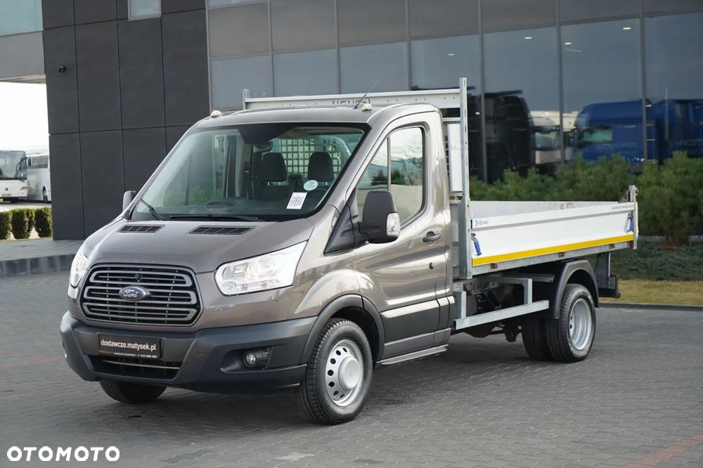 Ford TRANSIT / WYWROTKA TYLNOZSYPOWA / BLIŹNIAK / MANUAL / SPROWADZONY - 14