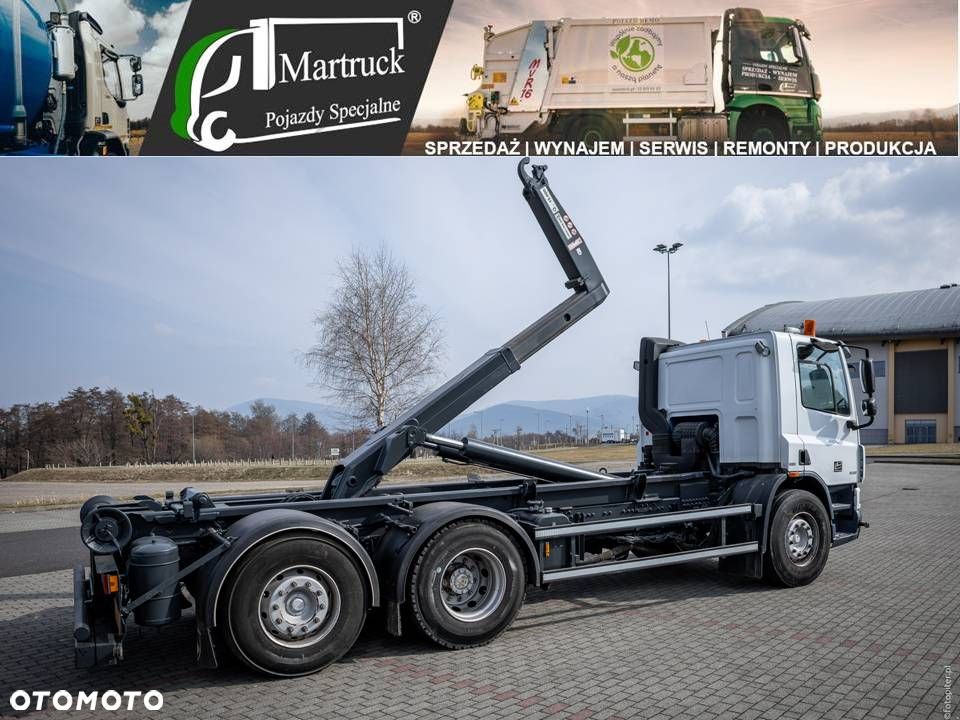 DAF FAN 75 6×2, hakowiec, sprzedaż, wynajem, gwarancja, serwis - 3